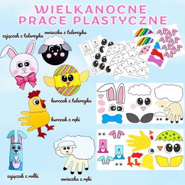 WIELKANOCNE PRACE PLASTYCZNE