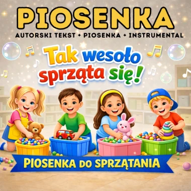 PIOSENKA DO SPRZĄTANIA - "Tak wesoło sprząta się"
