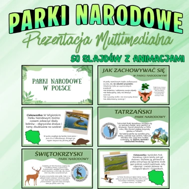 PARKI NARODOWE W POLSCE Prezentacja Multimedialna