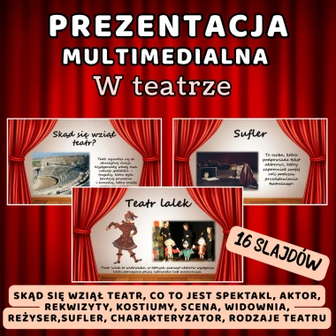 Prezentacja multimedialna W TEATRZE