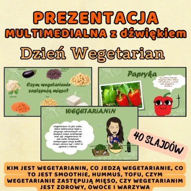 Prezentacja multimedialna DZIEŃ WEGETARIAN