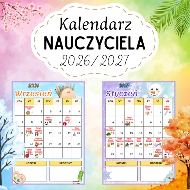 Kalendarz Nauczyciela 2026-2027
